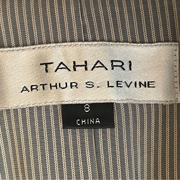 Tahari Fitted Brown Fitted Academia Office Jacket Blazer NWOT Size 8 - Picture 8 of 12